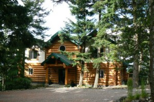 Timber home on buck mountain